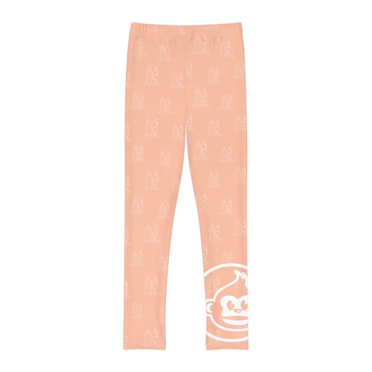 Kids Bubblegum Surf Full-Length Leggings