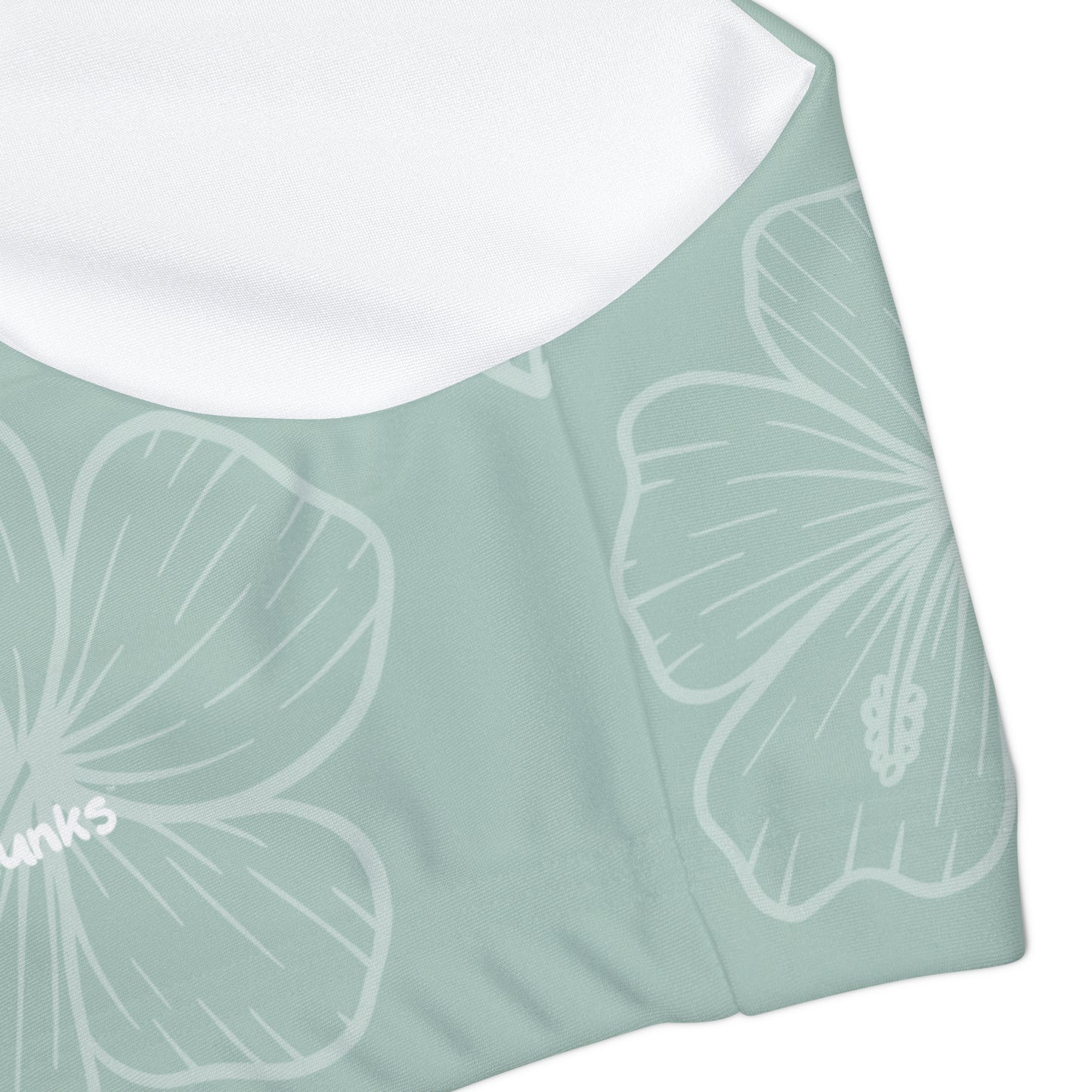 Girls Sage Monstera Two Piece Swimsuit