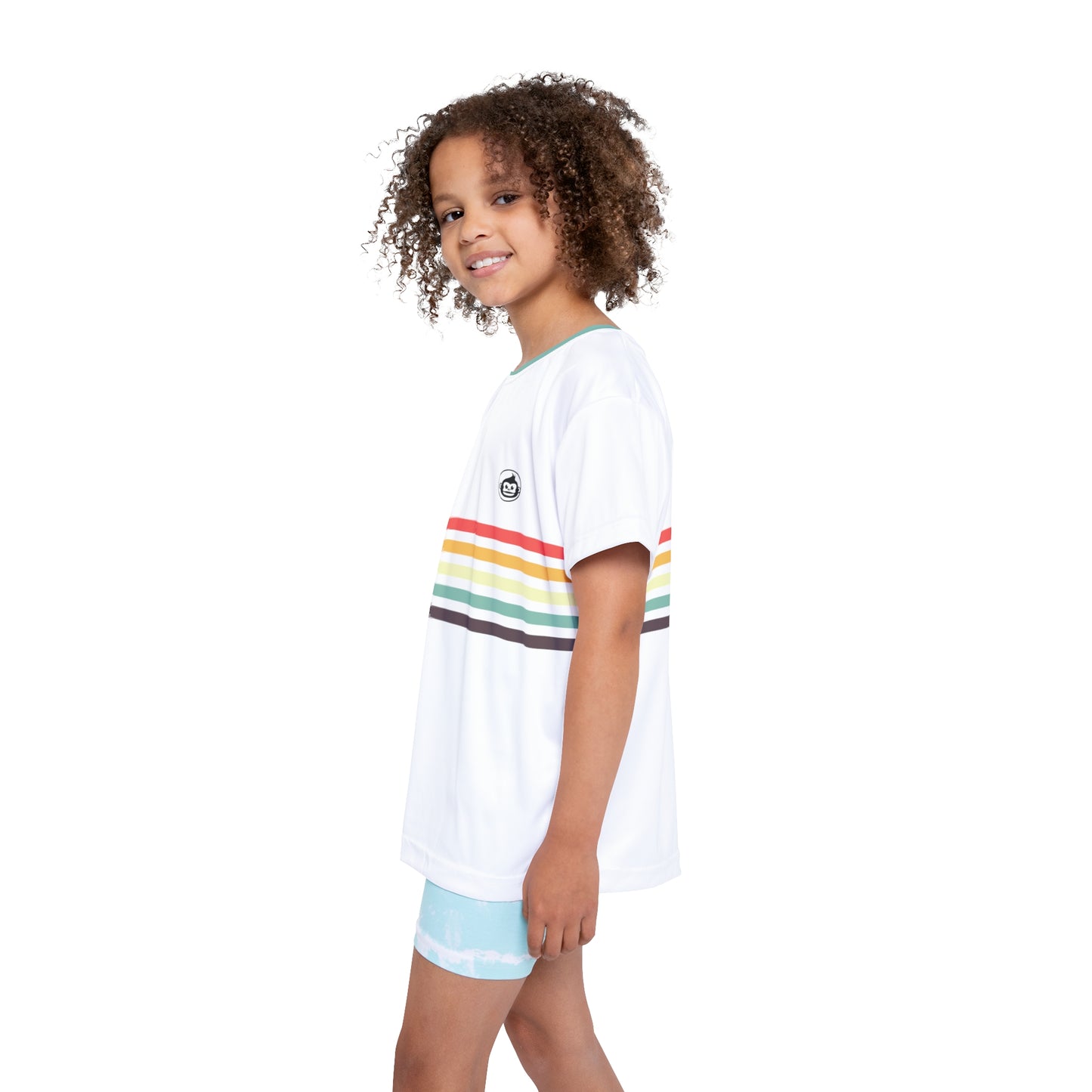 Kids Soccer Stripes Tee (Sizes XS - L)