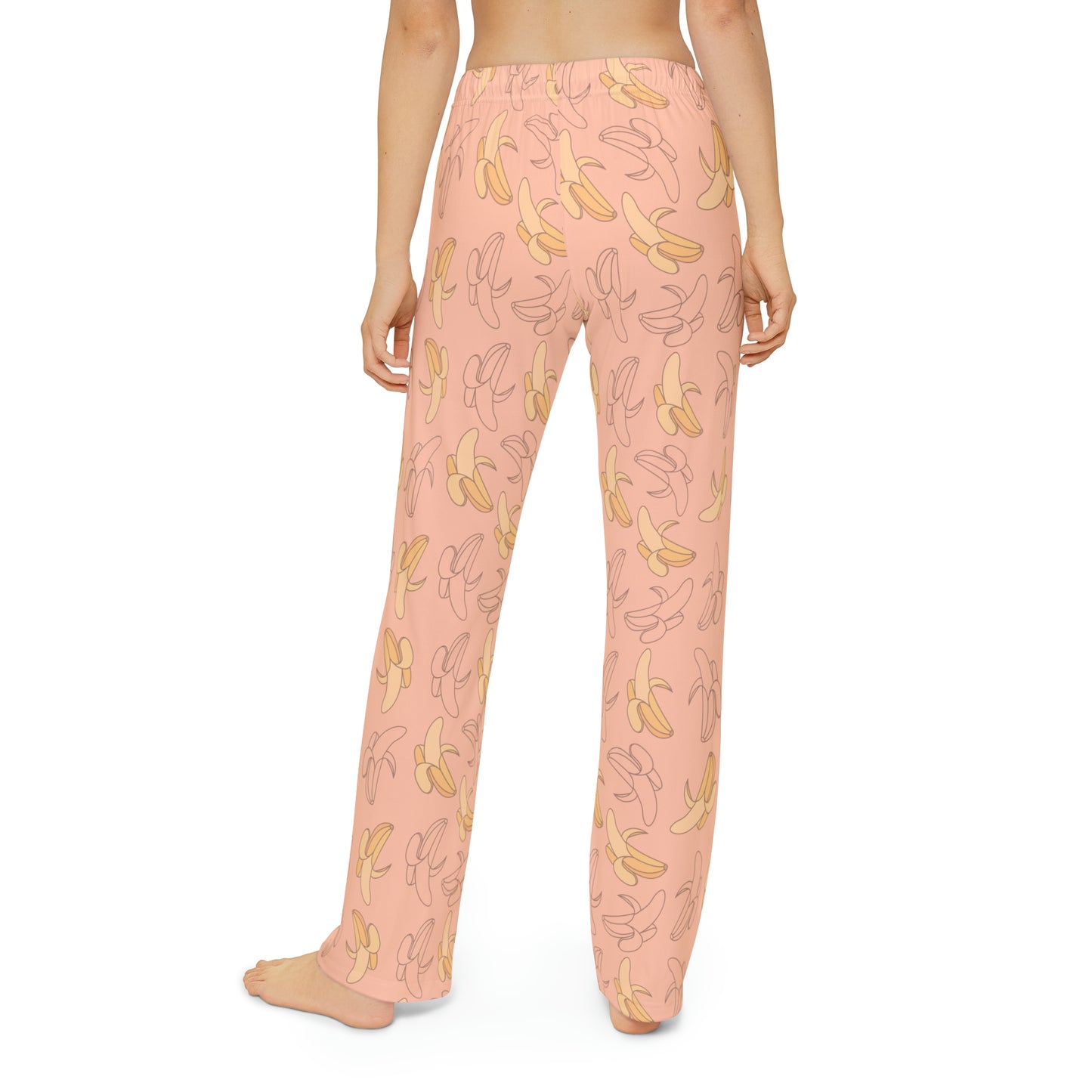 Girls Bubblegum Banana PJ Pants Jammies (Sizes XS - L)