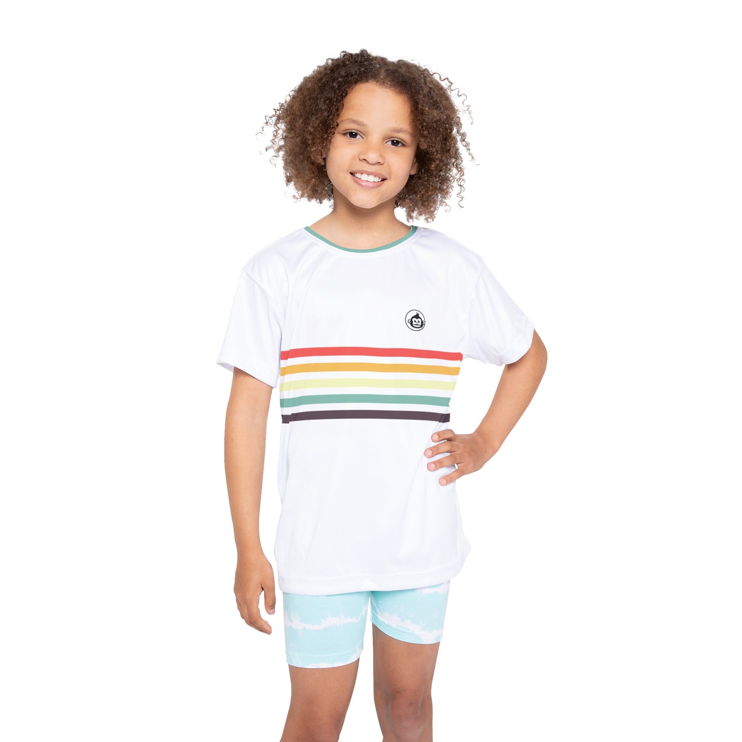 Kids Soccer Stripes Tee (Sizes XS - L)