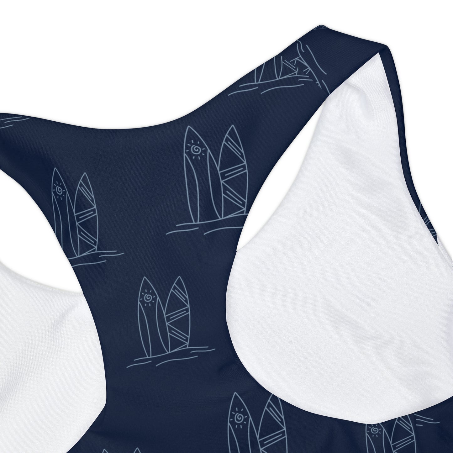 Girls Navy Surf Two Piece Swimsuit