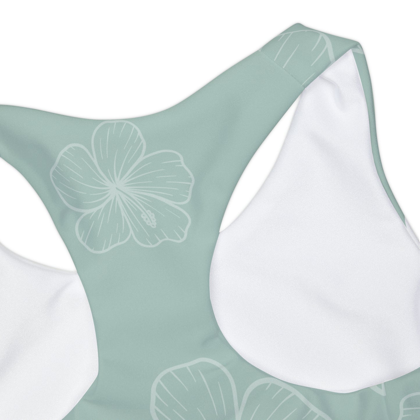 Girls Sage Monstera Two Piece Swimsuit