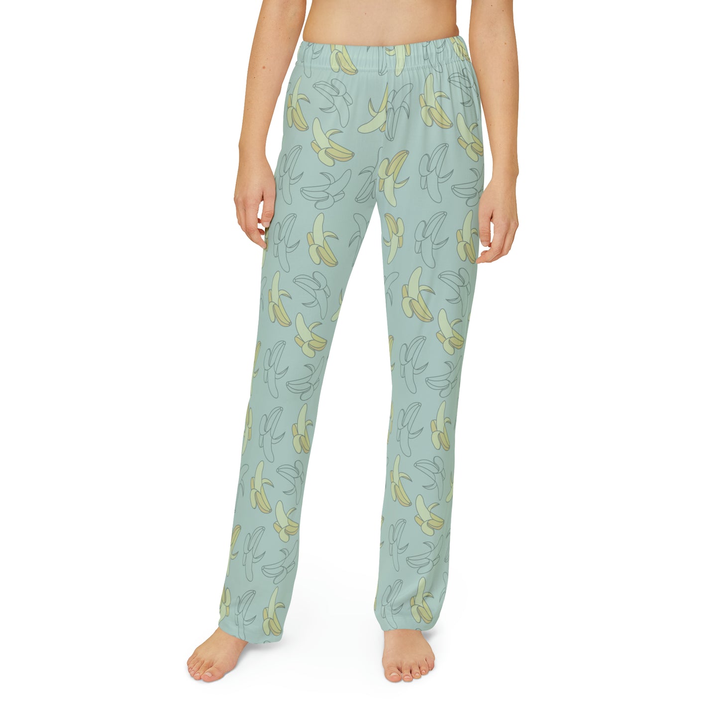 Girls Sage Banana PJ Pants Jammies (Sizes XS - L)