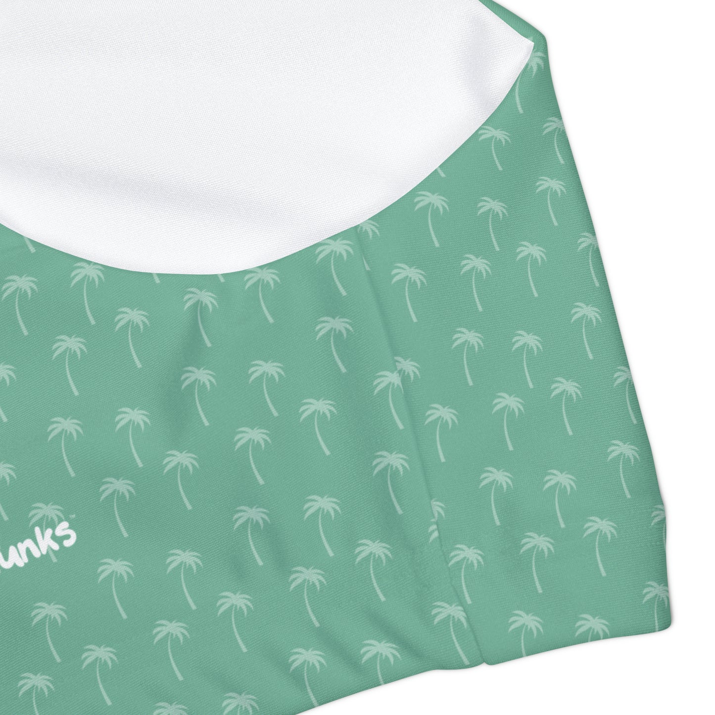 Girls Cucumber Seaside Palm Two Piece Swimsuit