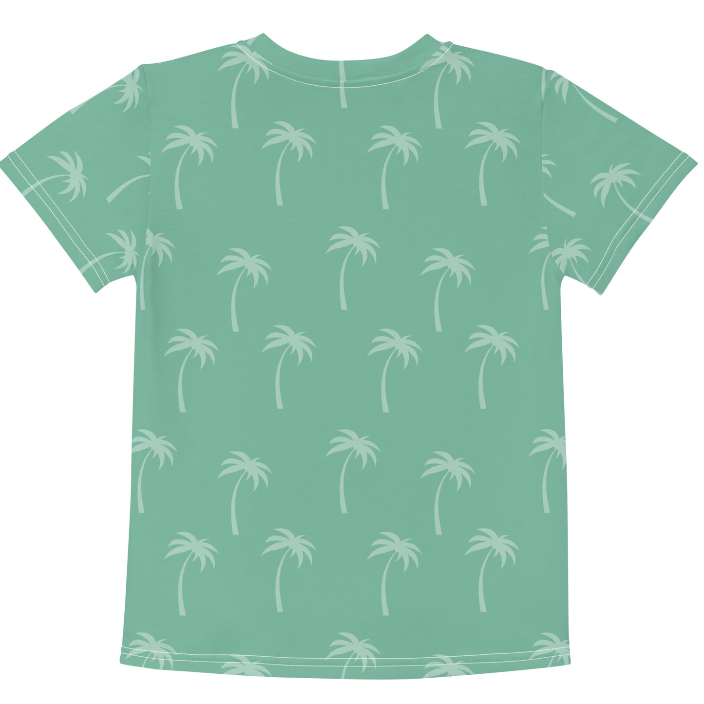 Kids Cucumber Palm Crew Neck Tee T-Shirt (Sizes 2T-7)