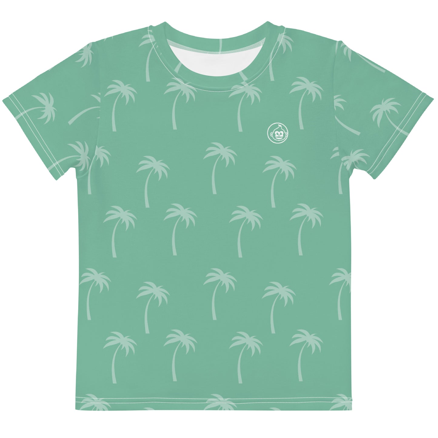 Kids Cucumber Palm Crew Neck Tee T-Shirt (Sizes 2T-7)