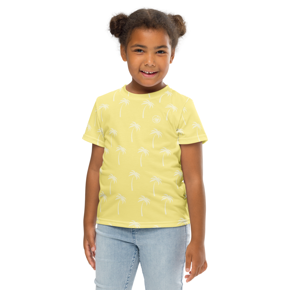 Kids Lemon Crew Neck Tee T-Shirt (Sizes 2T-7)